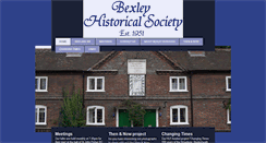 Desktop Screenshot of bexleyhistoricalsociety.co.uk